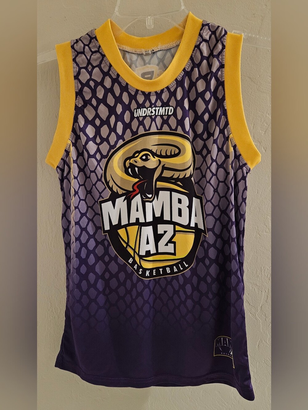 Mamba Mentality AZ Basketball Jersey Youth Medium